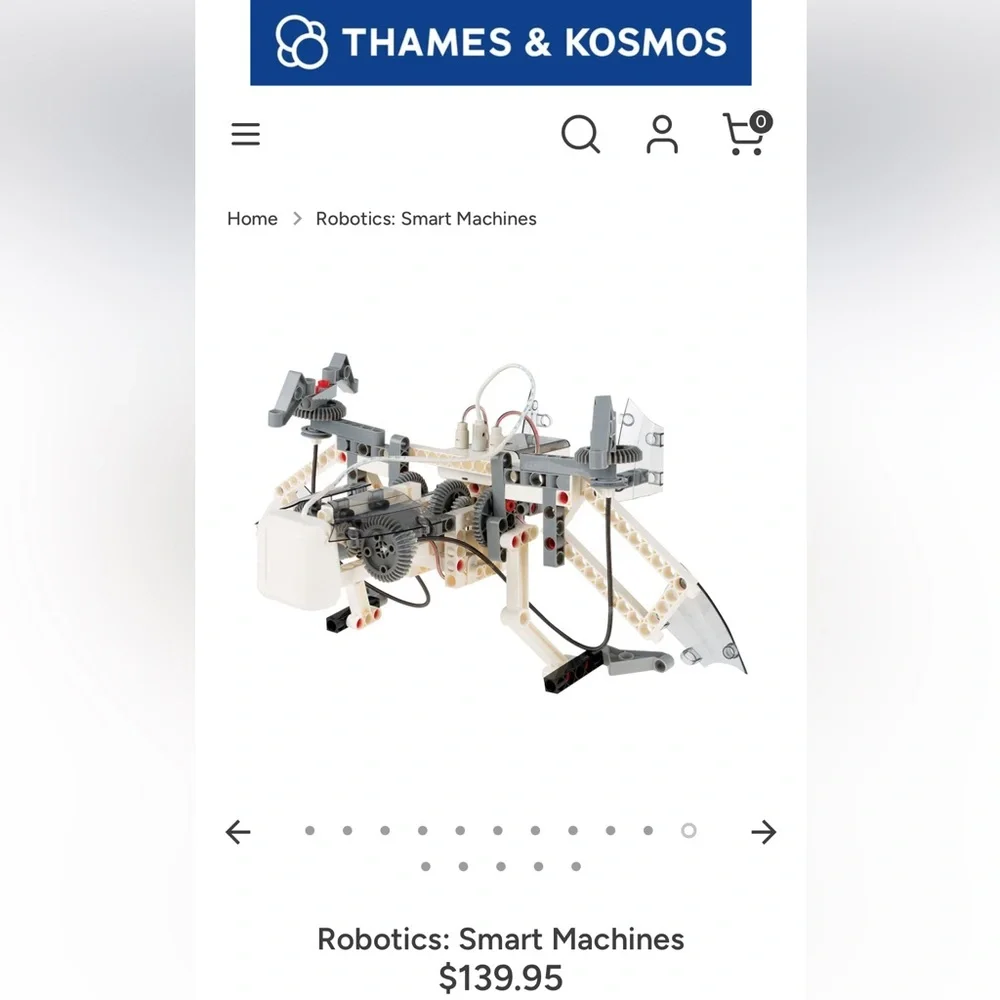 Thames & Kosmos Robotics Smart Machines Kit new /open box